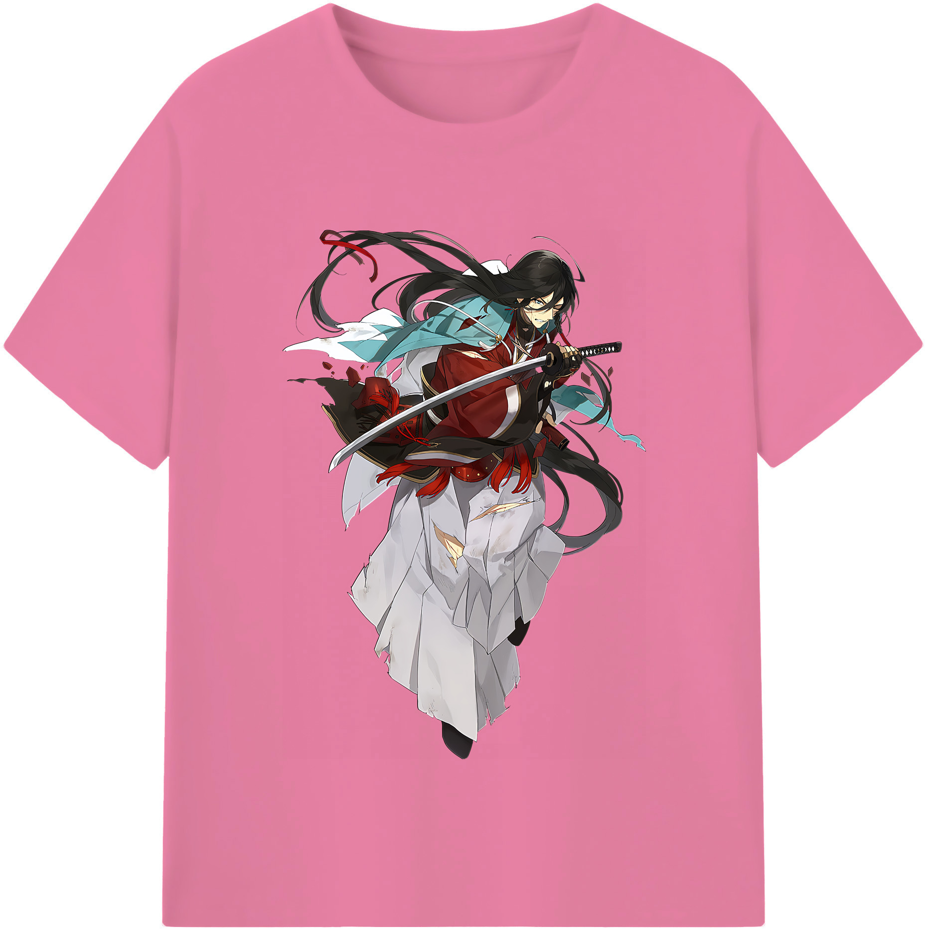 （画像用） 刀剣乱舞 Touken Ranbu 綿100％半袖Tシャツ（フロントプリント）